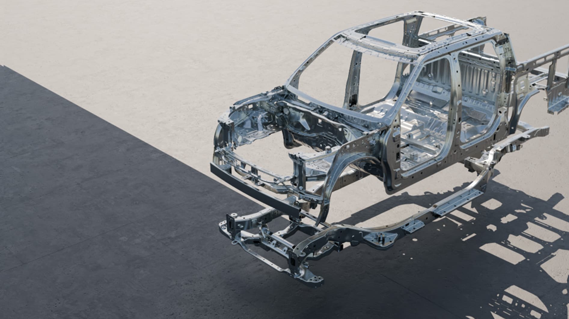 Maxus eTerron9 frame chassis
