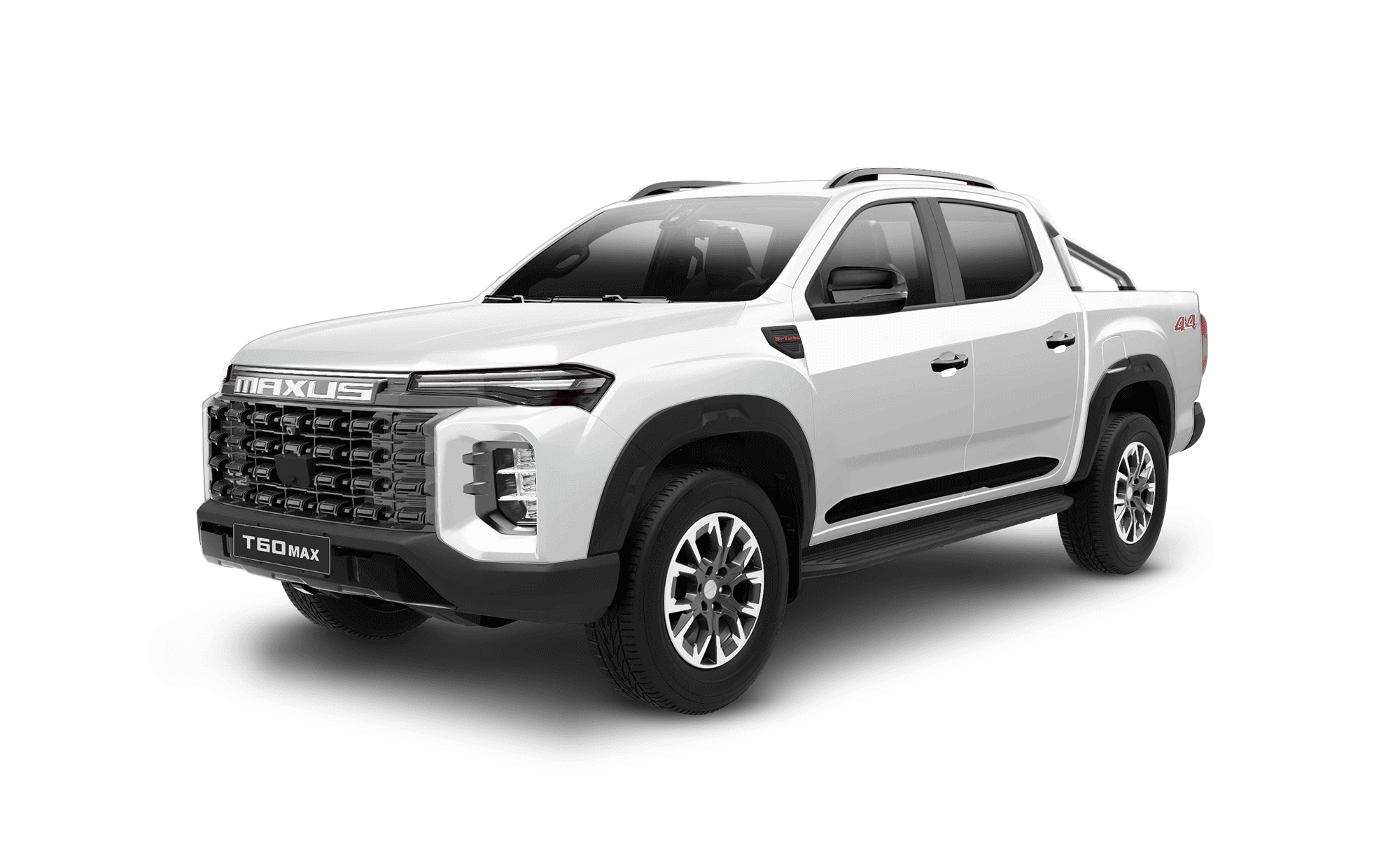 Maxus T60 MAX oblique front view (warm white)