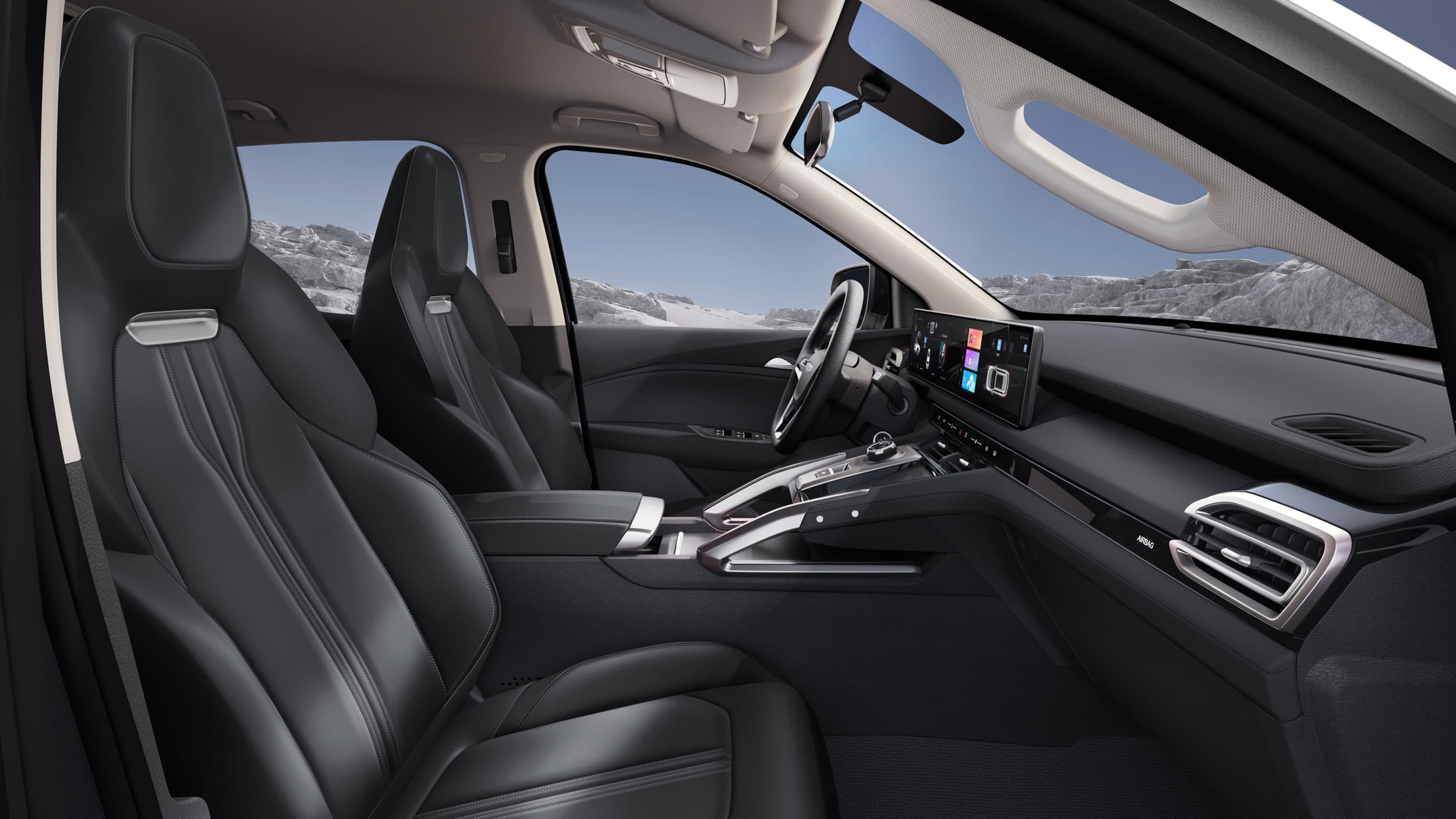 Maxus T60 Max interior front