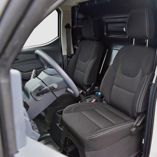 Maxus eDeliver3 cockpitview bestuurderskant